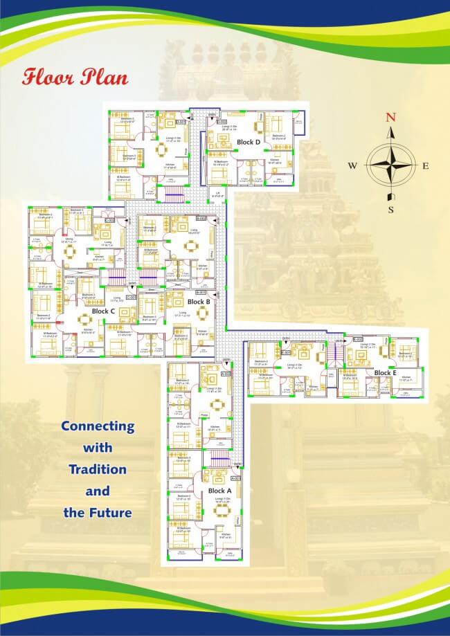 
11,500 sft 3 BHK property for sale at J P Nagar 1st Phase 2 Bathroom  and Carparking