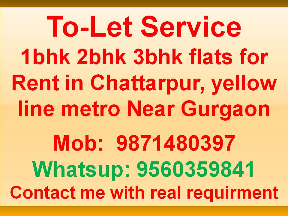 1 BHK Apartment / Flat for Rent 1200 Sq. Feet at Gurgaon
, M.G. Road