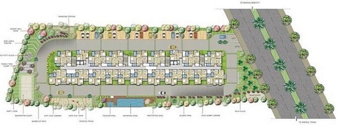 subha 9 sky vue 1bhk appartment in chandapura anekal road opposite to big market