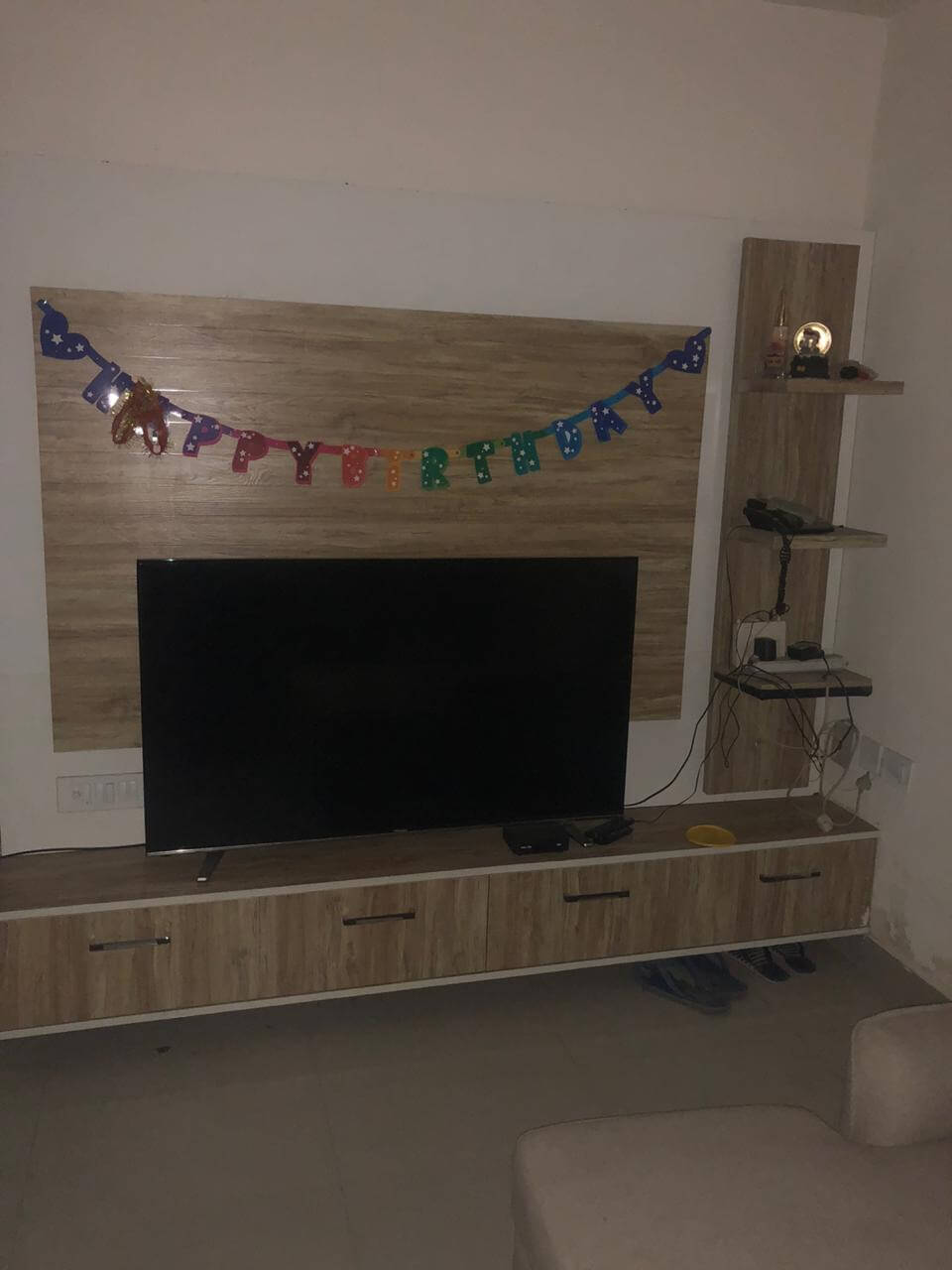 3 BHK semi furnished flat for rent in noida extention for only 12k PM