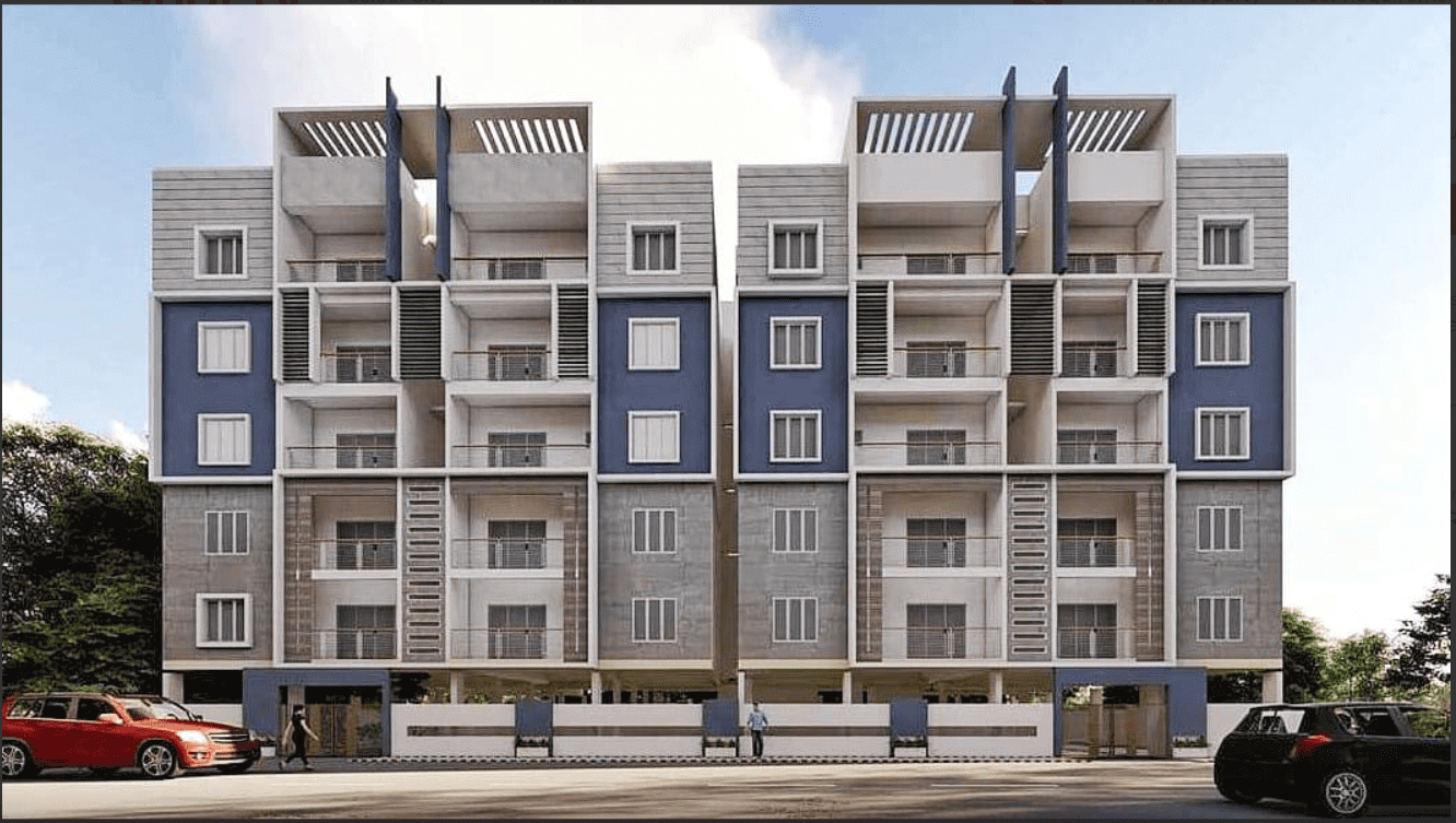 2 BHK Apartment / Flat for Sale 1050 Sq. Feet at Bangalore, Krishnarajapura