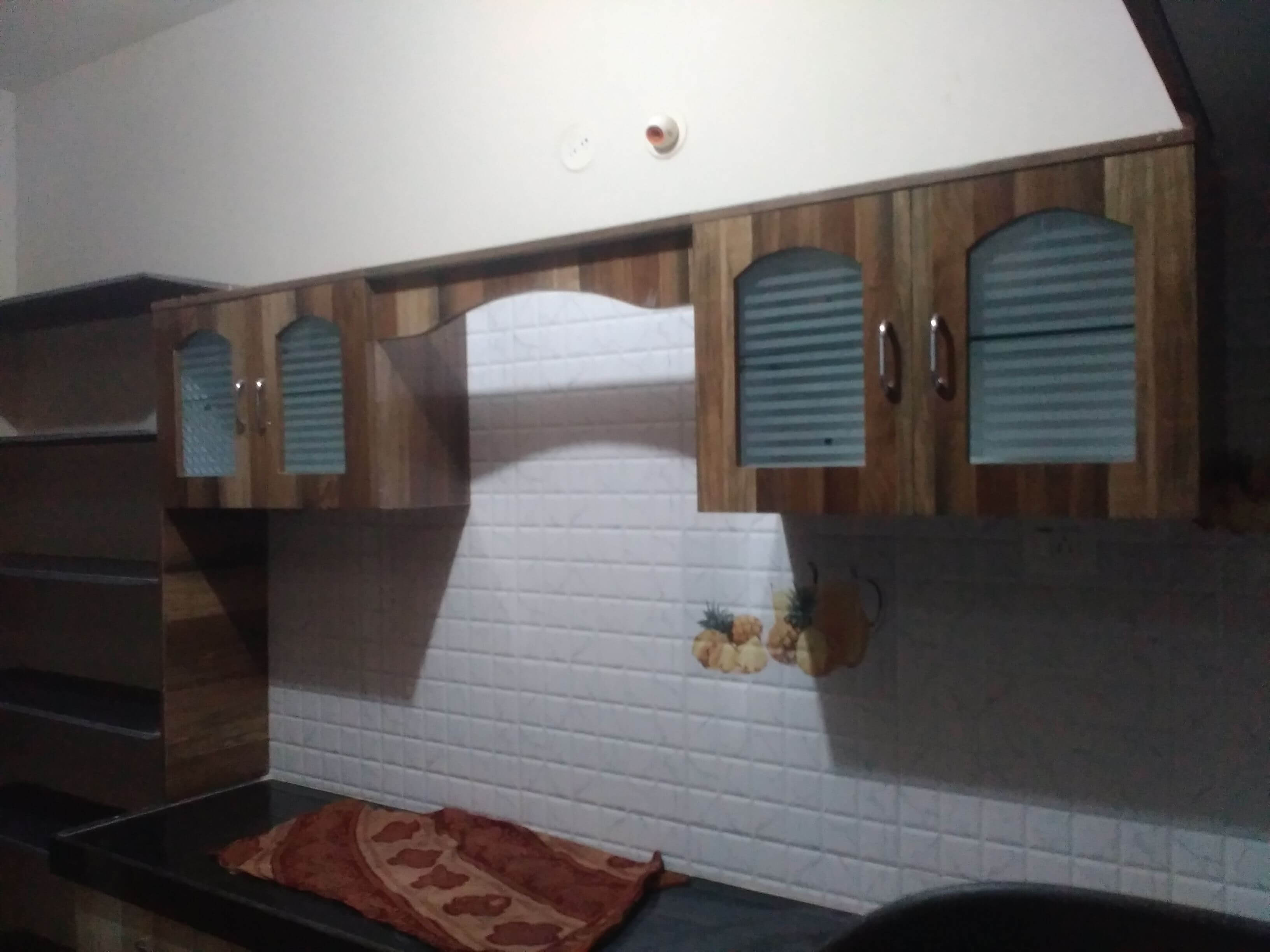 Newly constructed 2 bhk semifurnished flat for rent for vegetarians