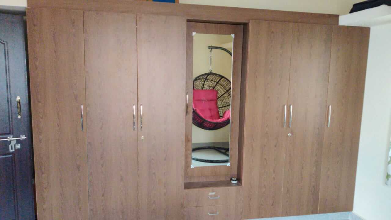 2 BHK house for rent with balcony , bedroom with semi furnished 