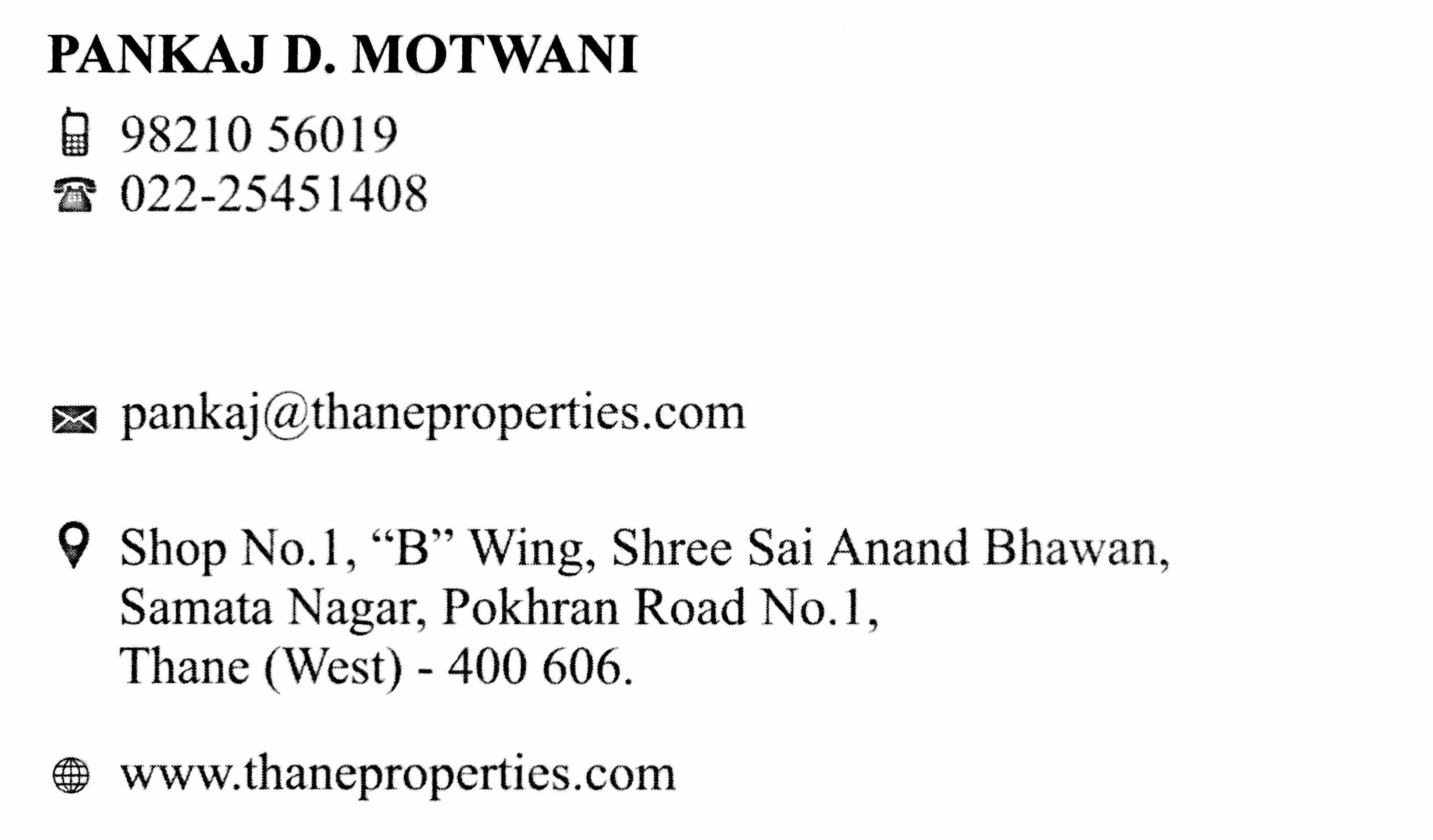 Pankaj Motwani card
