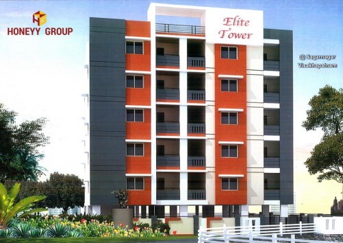 Newly Build Apartment or Flats 1100 sqt size Sales at  Vizag at Elite towers towers yendada 