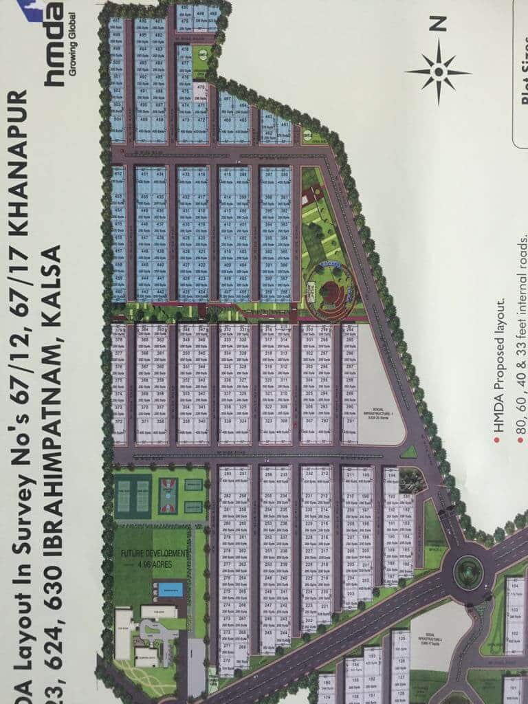 jb infra project in ibrahimpatnam a biggest venture with 540acrs northeast plots are available